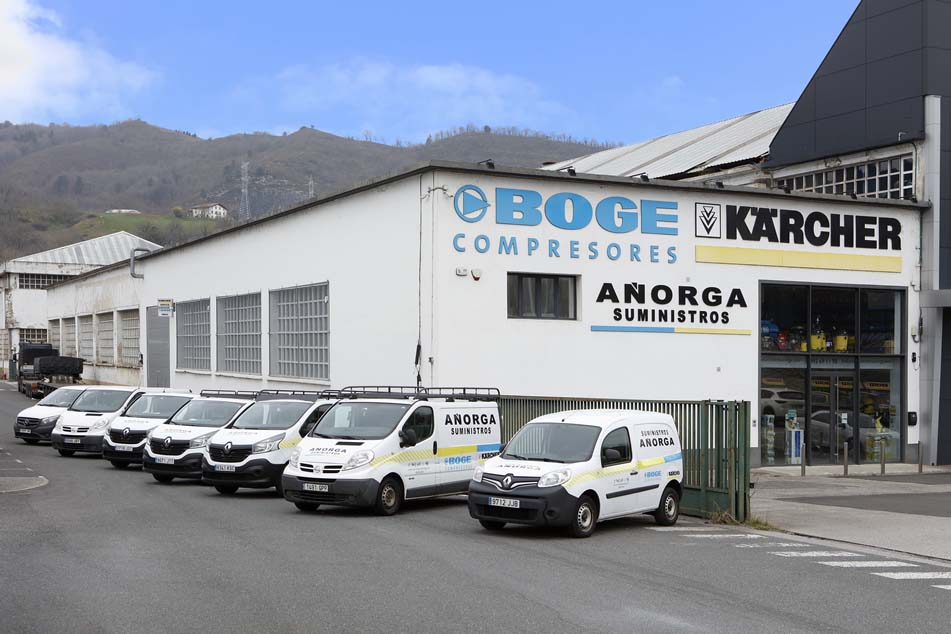 Distribuidosres oficiales de BOGE y KÄRCHER en Gipuzkoa